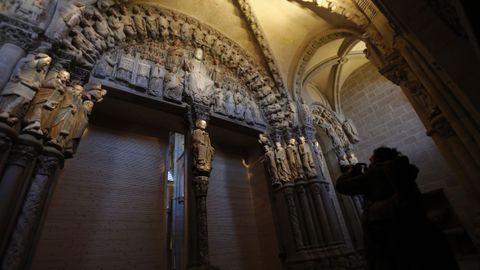 La Catedral De Santiago Reabre El P Rtico De La Gloria A Las Visitas