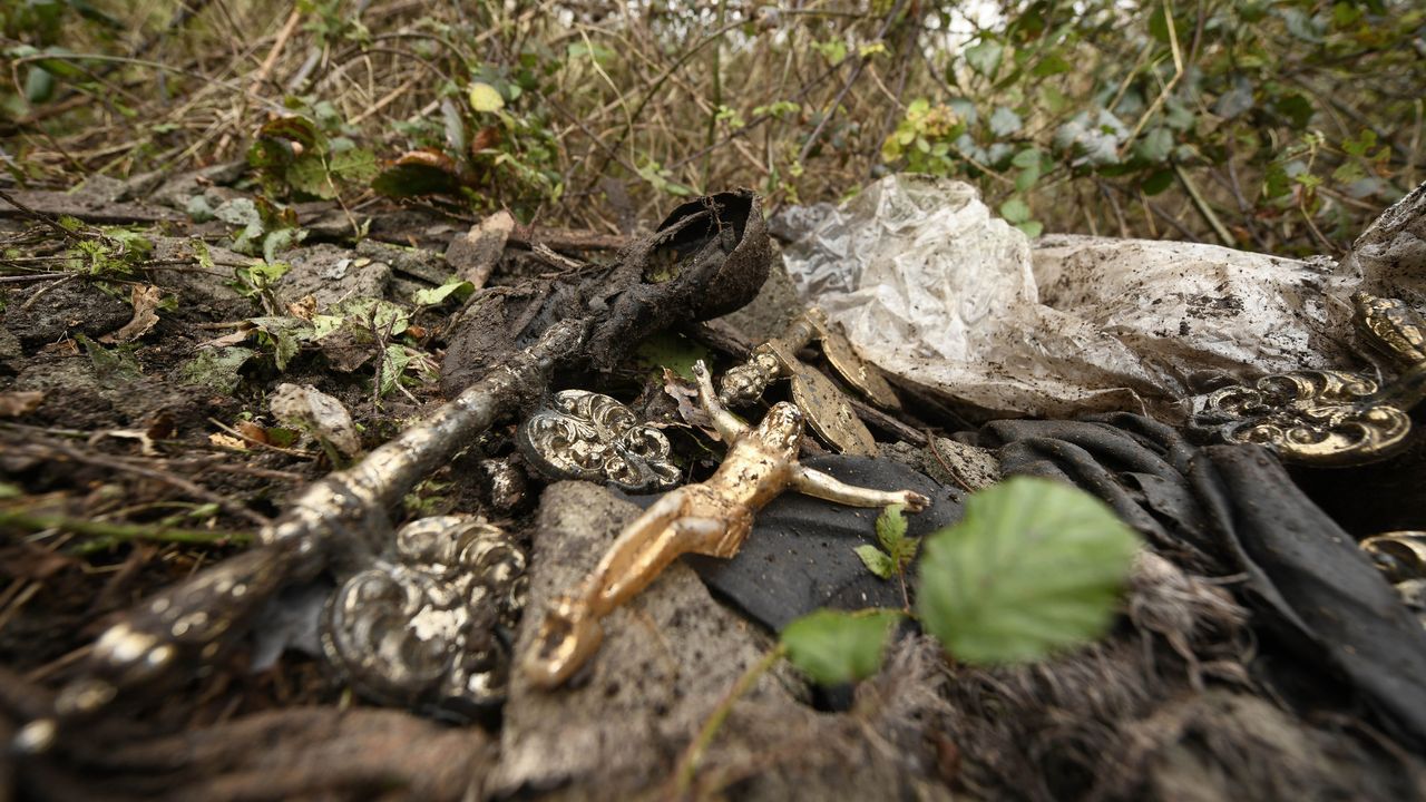 Los huesos hallados en Lalín son antiguos y faltaba el cráneo