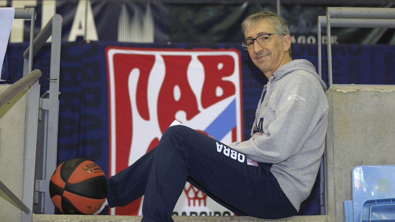 Moncho Fernández entrenador del Obradoiro Ahora toca el presente lo