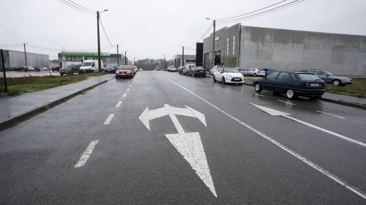 Aparcamiento para camiones y zonas verdes de uso frecuente así se