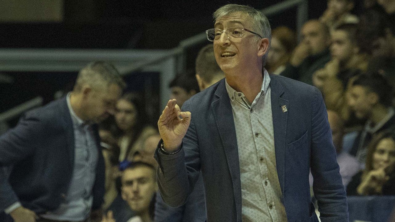 Moncho Fernández entrenador del Obradoiro Este Real Madrid lo hace