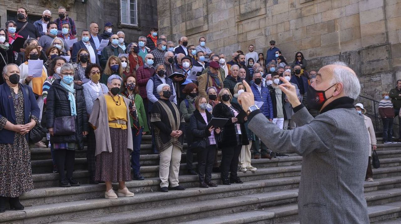 Los Coros De Santiago Lanzaron Un Canto Por La Paz En A Quintana