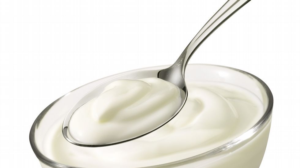 Griego con diarrea yogur