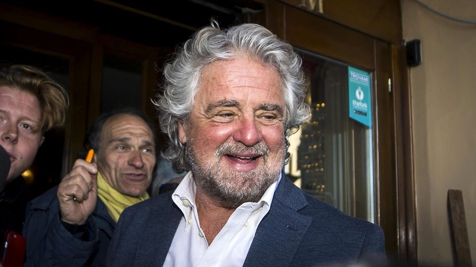 Beppe Grillo propone «jurados populares» para controlar las noticias falsas de los medios