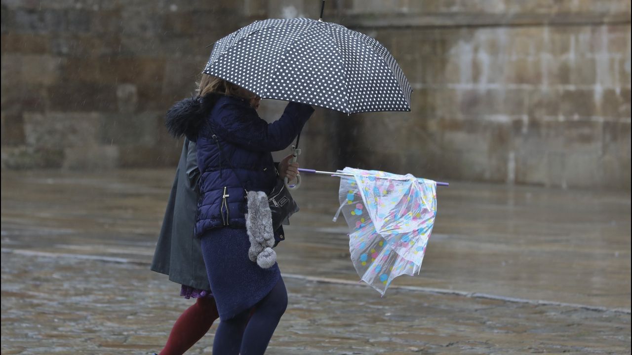 Sí En Vigo Llueve Más Que En Santiago