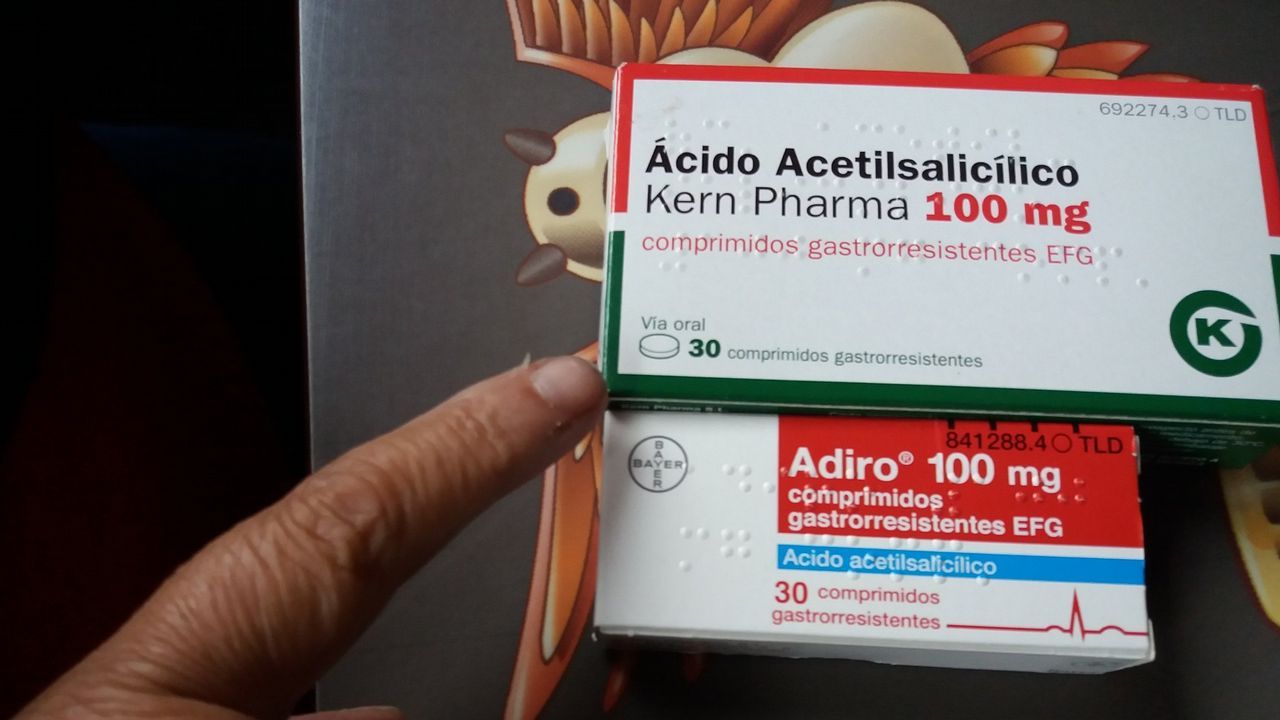Principio acido activo acetilsalicilico