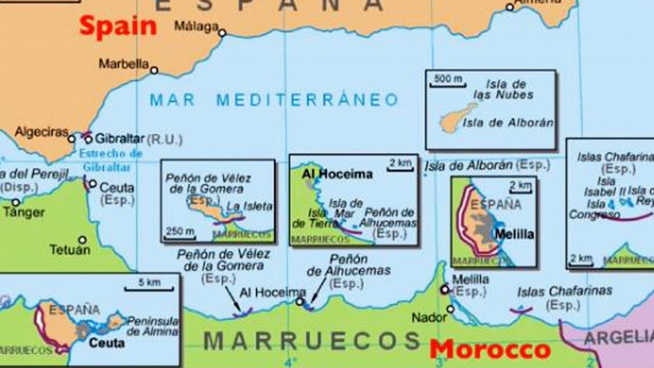 melilla mapa El hijo de Netanyahu sugiere a árabes y musulmanes que «liberen 