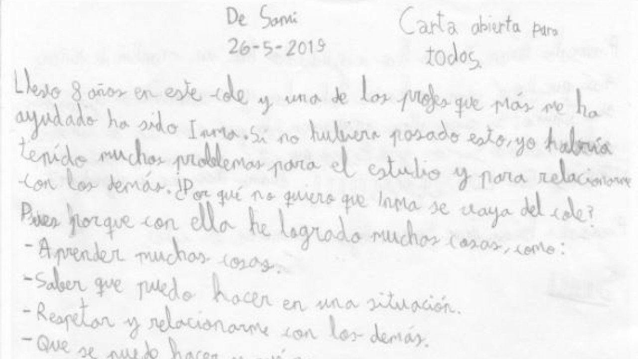 Carta Para La Maestra De Mi Hijo Compartir Carta