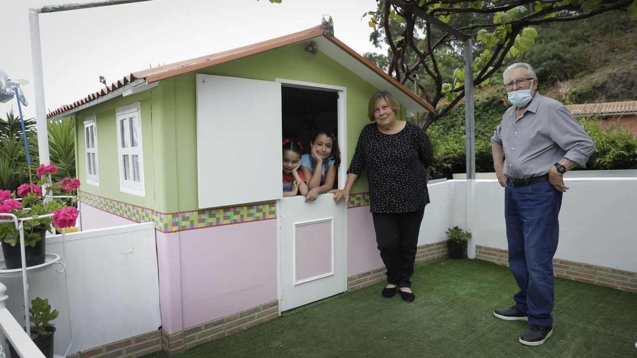 La Casita De Madera Para Unas Nietas En Culleredo Que Se Ha Hecho Viral