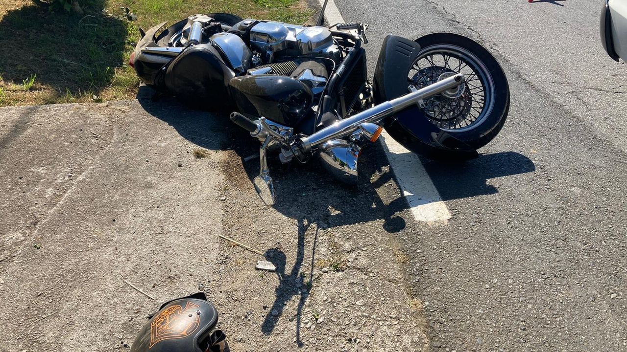 En el momento del accidente de moto | el En el momento del accidente de moto | el