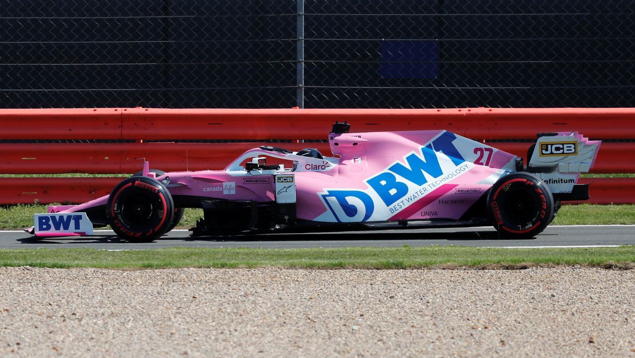 sergio perez silverstone