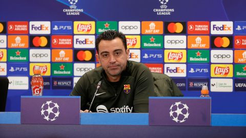 Xavi Hernndez.Xavi Hernndez, entrenador del Barcelona