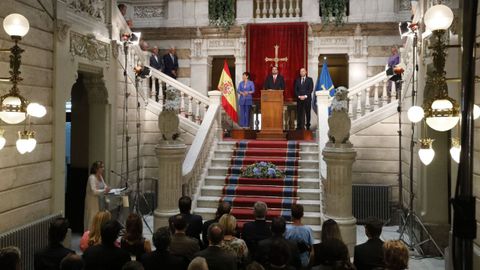 Acto de toma de posesin del presidente del Principado de Asturias, Adrin Barbn