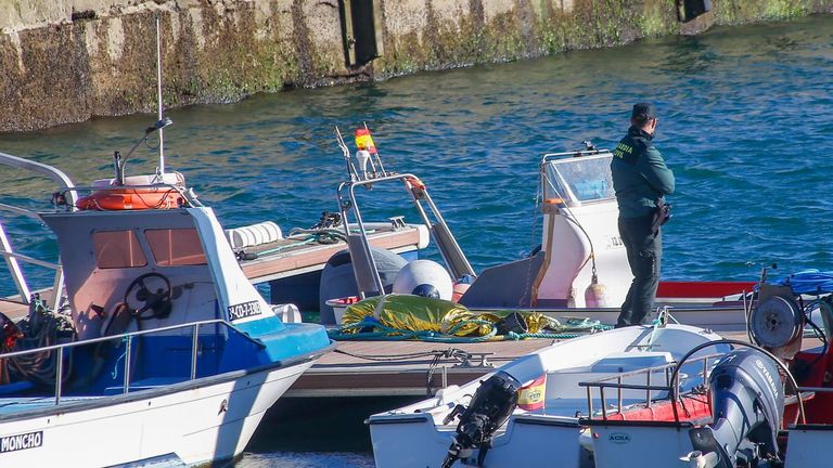 Muere una percebeira por un golpe de mar en Baroña, O Porto do Son