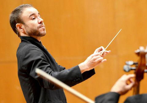 Garca es uno de los directores asiduos de la Filharmona. 