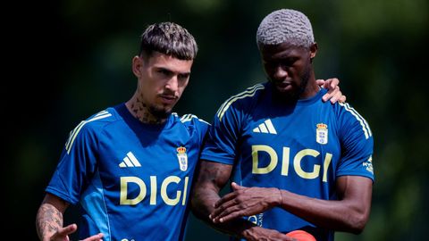 Brandon Domingues y Sibo, en El Requexón