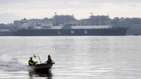 El Clean Ocean fue el primer buque con gas ruso que lleg a una planta espaola, la de Reganosa, en enero del 2018