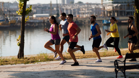 Los clubes de running ganan cada vez más adeptos.