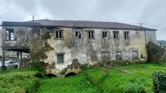 Antiguo molino de Perlío (Fene), en estado ruinoso