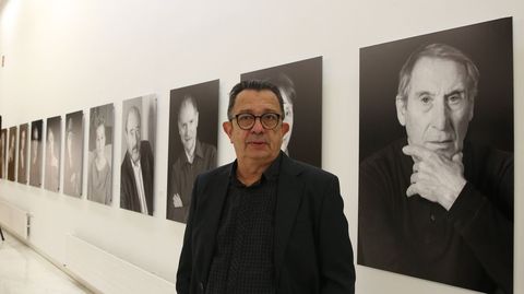 Xulio Gil, en una exposición anterior del OUFF