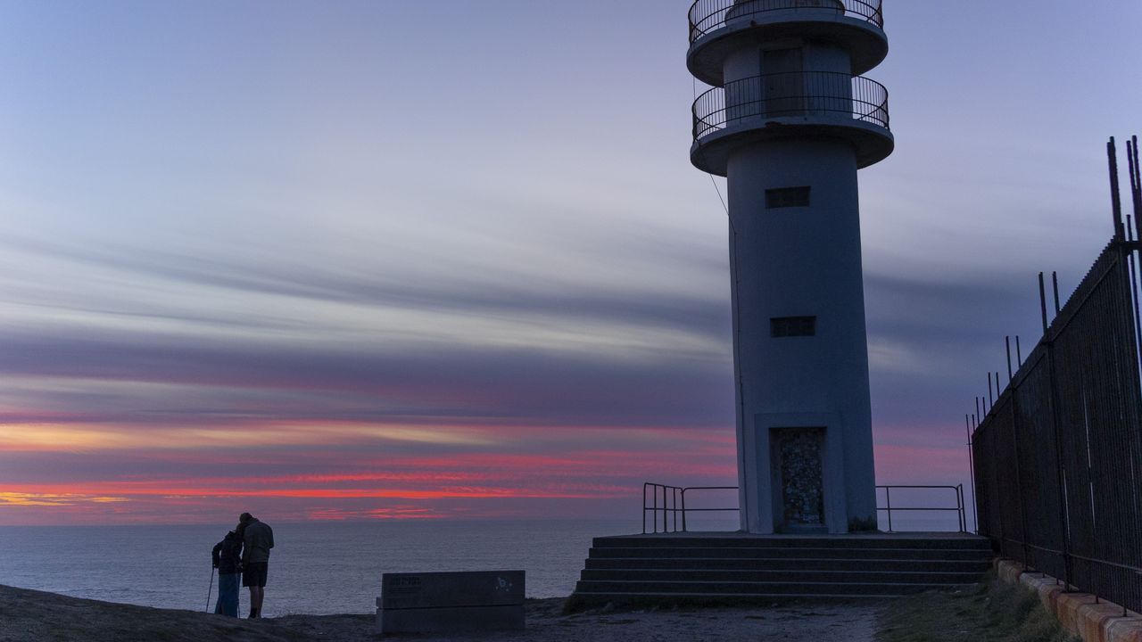 El atardecer desde Cabo Touri��n