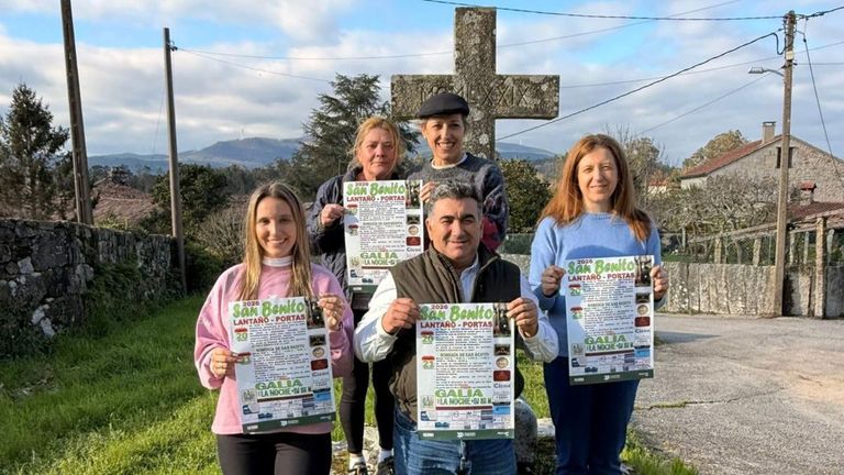 Lantaño celebra a Romaría de San Benito