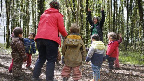 As es Nenea, la primera escuela-bosque de Galicia que est en Lugo