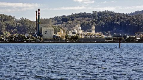 Factoría de Ence en Pontevedra