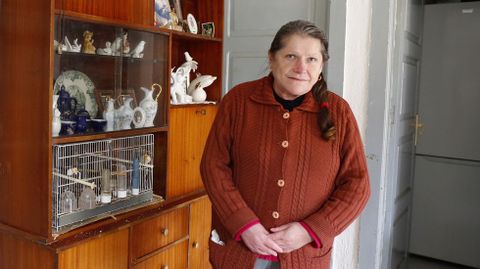 Gloria, de 61 años, vecina del barrio de A Seca de Pontevedra. 