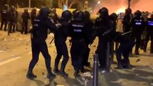 Un policía de Vigo, herido durante los disturbios en Barcelona