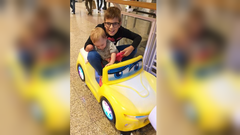 Diogo con su hermano