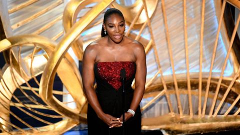 La tenista Serena Williams ha presentado la película Ha nacido una estrella.
