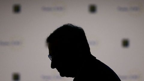 El presidente del BCE descarta una ruptura de la eurozona. 