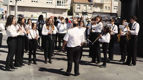 En la inauguración no faltó la música.
