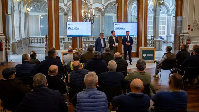 La primera línea de ayudas a sociedades de caza de la Diputación de Pontevedra está dotada de 120.000 euros