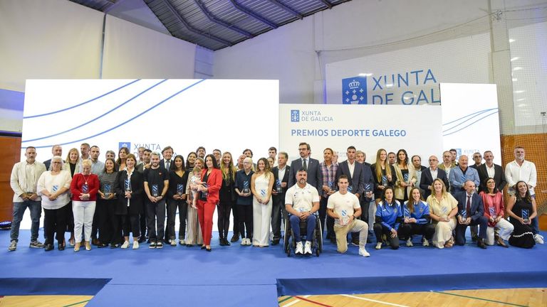Galicia celebra su excelencia deportiva con 48 galardones en los Premios Deporte Galego