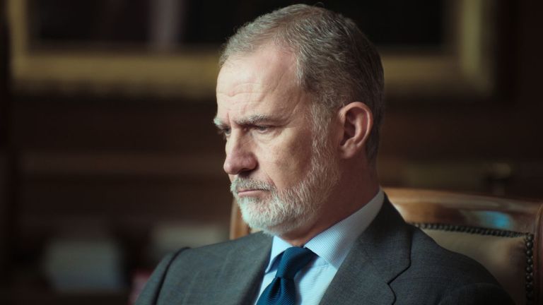 El rey Felipe VI participa en un documental sobre Miguel Áng