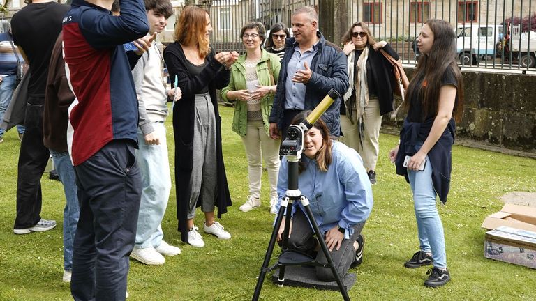 Los concellos de Pontevedra reportan más de cuarenta puntos de observación del eclipse solar de agosto