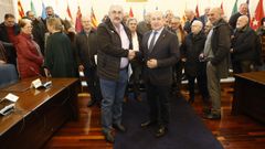 O Presidente da Deputacin de Lugo, Jos Tom Roca, asina o manifesto promovido polo movemento cvico en apoio do Campus de Lugo