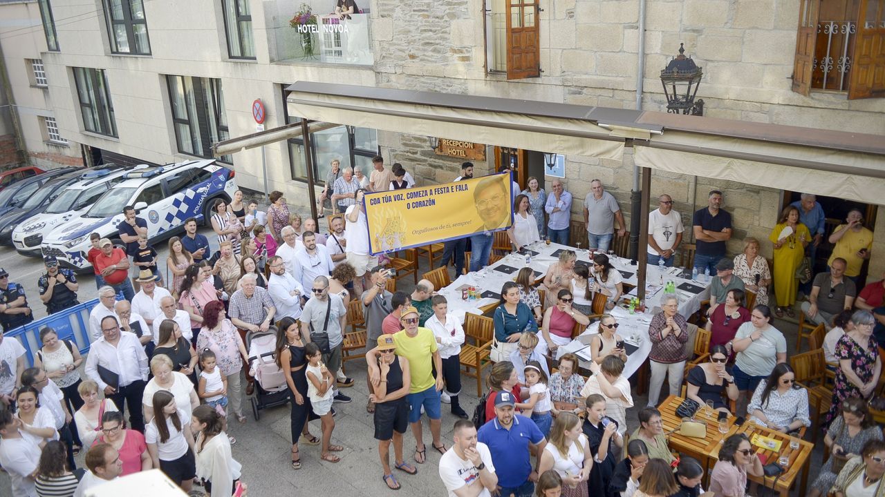 Fiestas del San Xo&aacute;n en Sarria el a&ntilde;o pasado.
