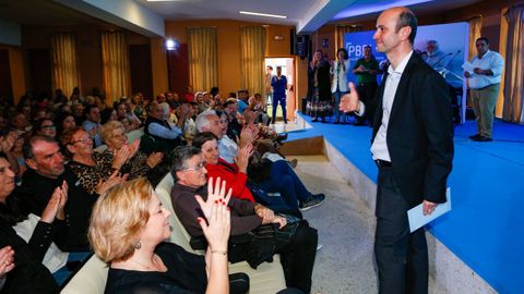 El lder del PBBI, en un acto de campaa.