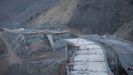 El ministerio est desmontando los viaductos de O Castro