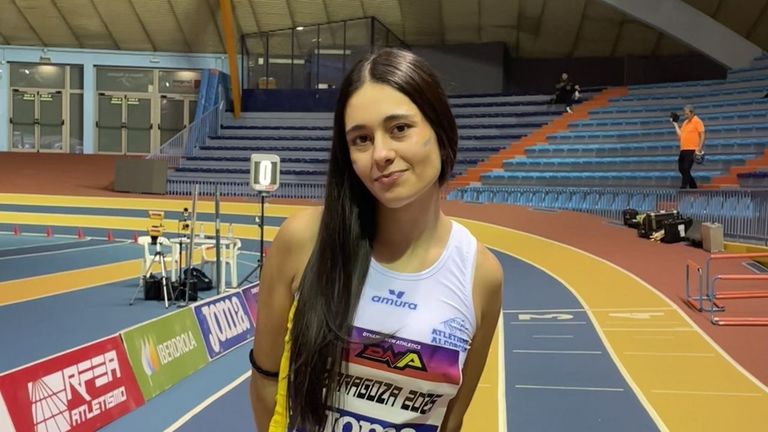 Celia Castro se alza con el título de Campeona de España Sub 20 de Pista Corta en los 800 metros