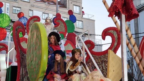 Cabalgata de Reyes en Pontevedra 