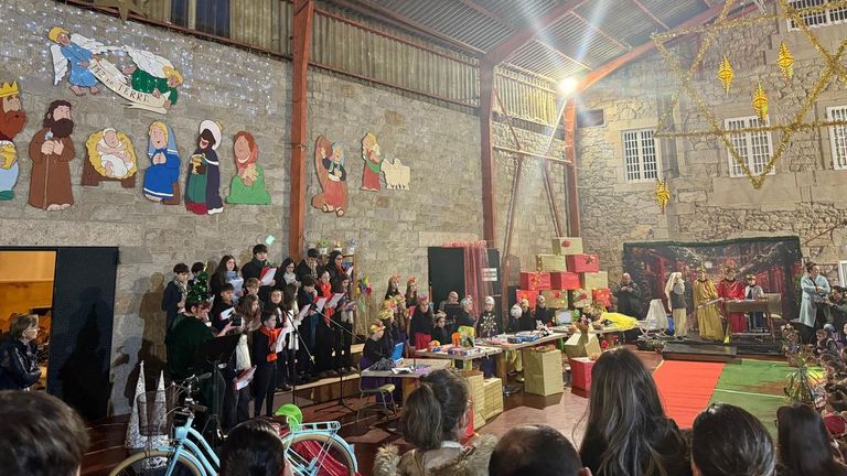 Exitosa fiesta solidaria en el colegio San Fermín de Caldas con un triple fin
