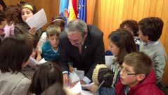 Pleno infantil en Cambre