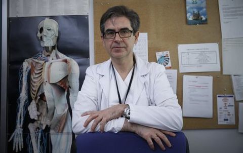 Miguel Ángel Martínez Olmos, jefe del servicio de endocrinología y nutrición del CHUS
