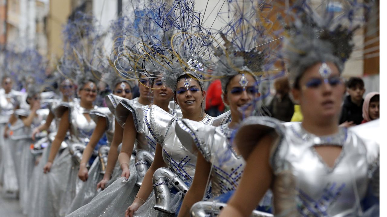 Adeus ao entroido de Lugo 2022.Imagen de archivo de la Festa da Cachucha