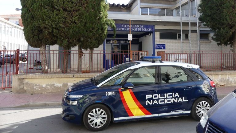 Un coche patrulla de la Policía Nacional, en una imagen de archivo.