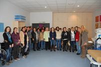 Grupo del obradoiro en el Centro de Formaci�n Municipal del Esp�ritu Santo